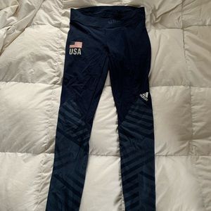 Workout gym running leggings Adidas